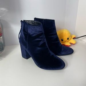 Steve Madden Velvet Booties